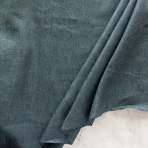 Deep Water Yarn Dyed Linen - Image 3